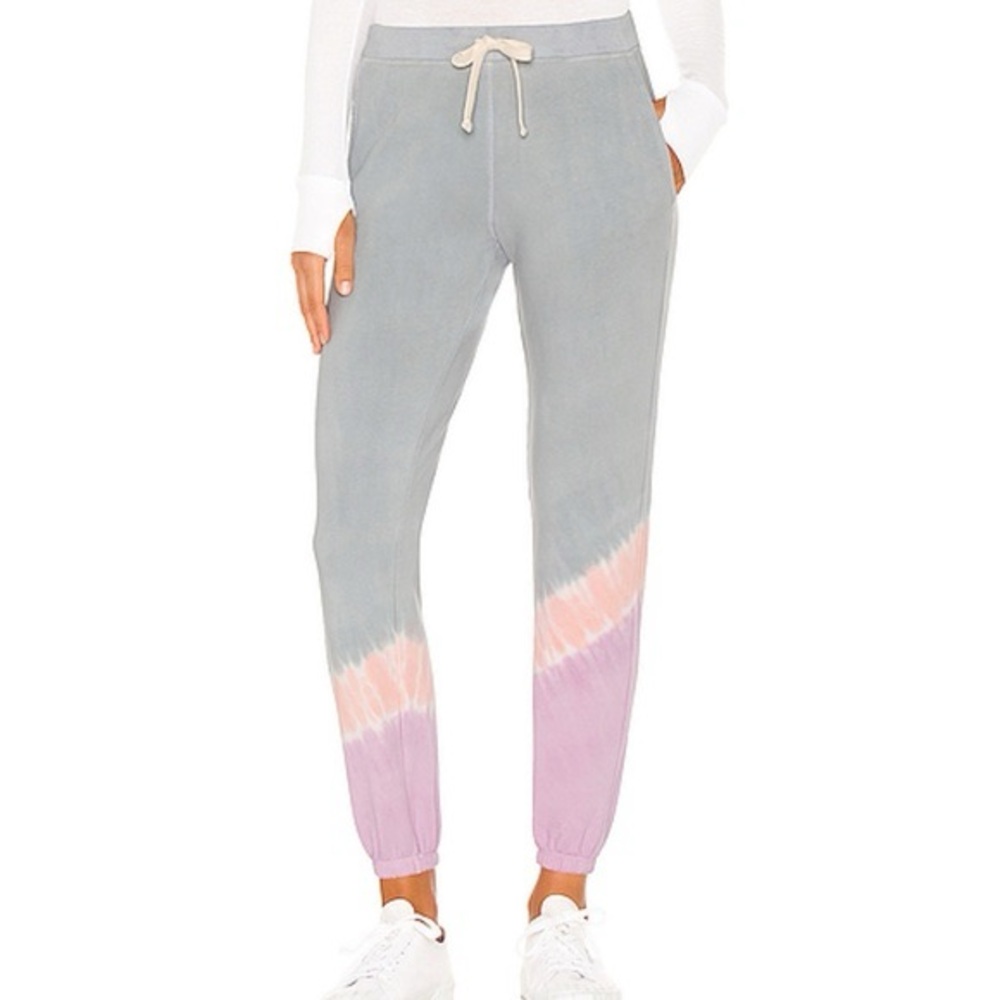 Electric & Rose Light Gray Ombr Joggers